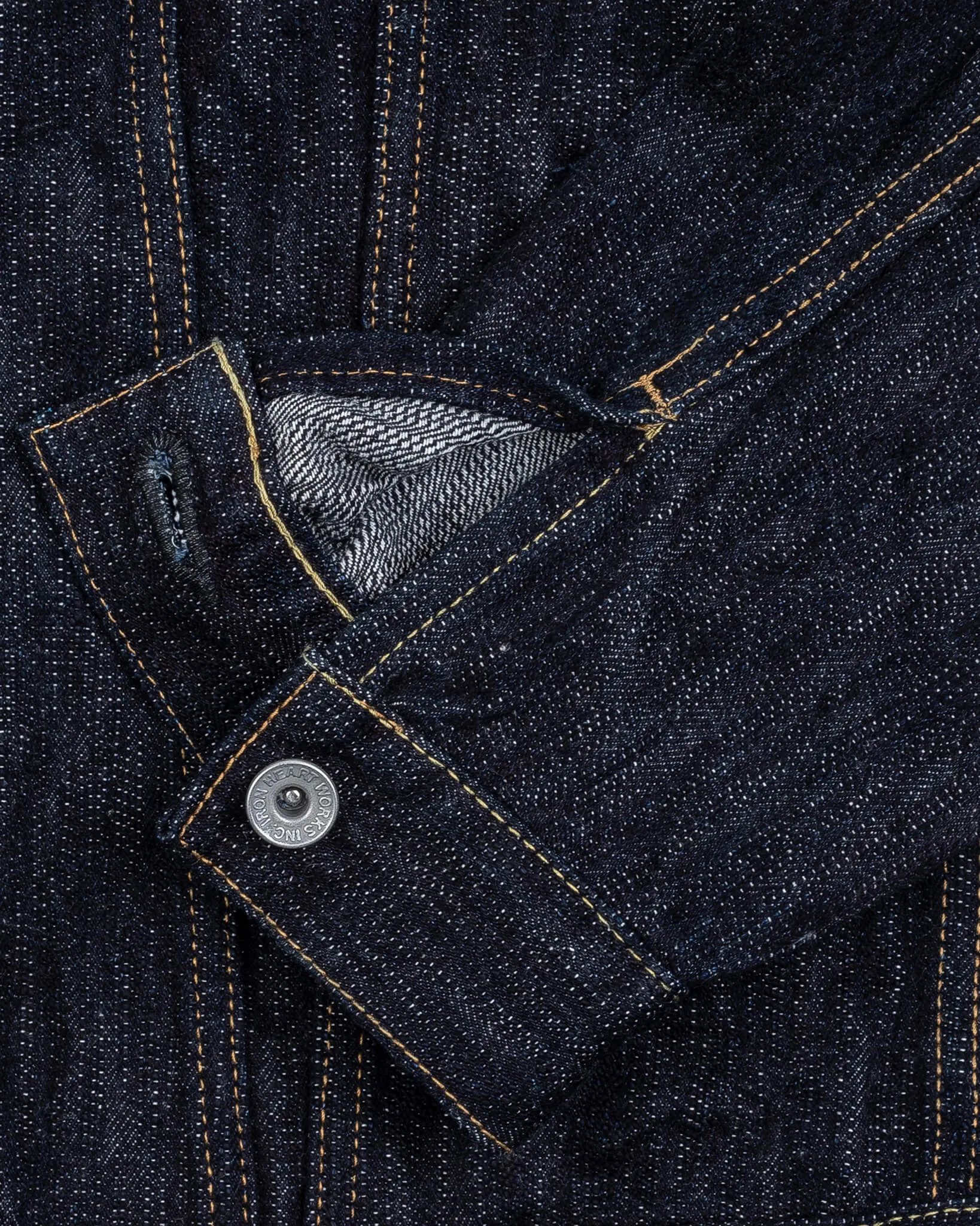 16oz Slubby Selvedge Denim Type III Jacket - Indigo