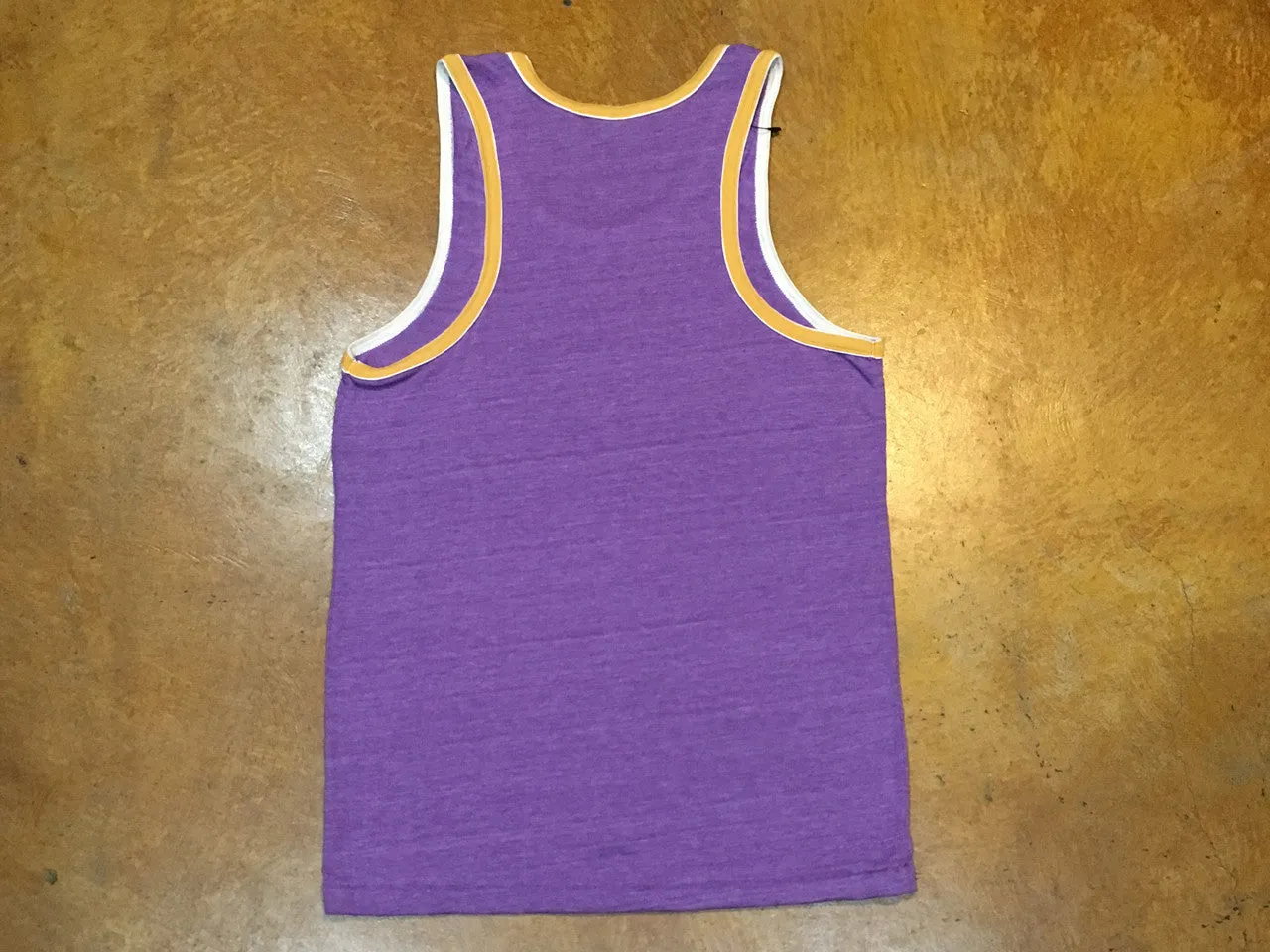 22060E1EGLNS Alternative Apparel Double Ringer Tank Eco True Purple
