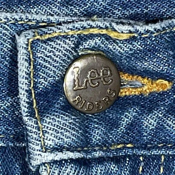 26w RARE 80s USA Vintage LEE‎ bareback tapered leg jeans
