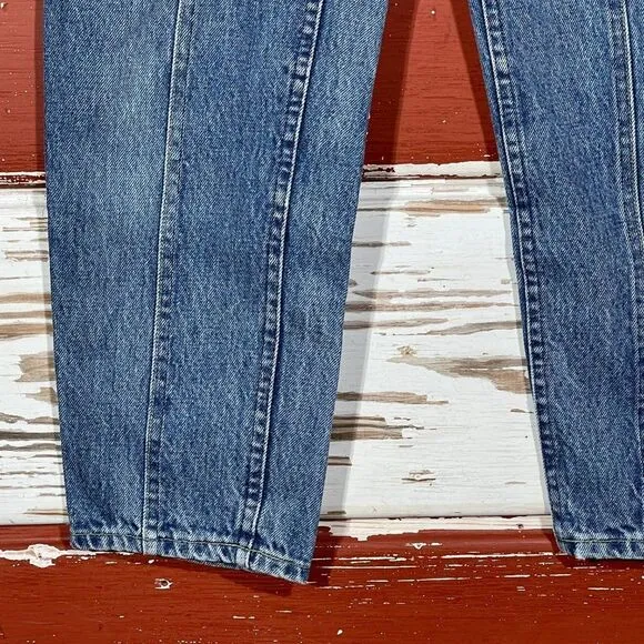 26w RARE 80s USA Vintage LEE‎ bareback tapered leg jeans
