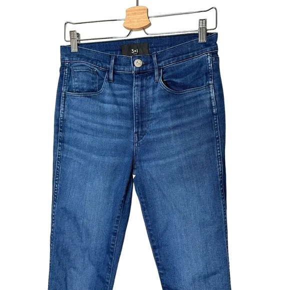 3x1 Women's LEX W3 Straight Authentic High-Rise Jeans