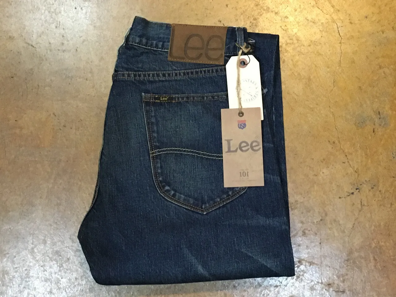 7B10222 Lee 101 USA Lean Straight 1945 Relic