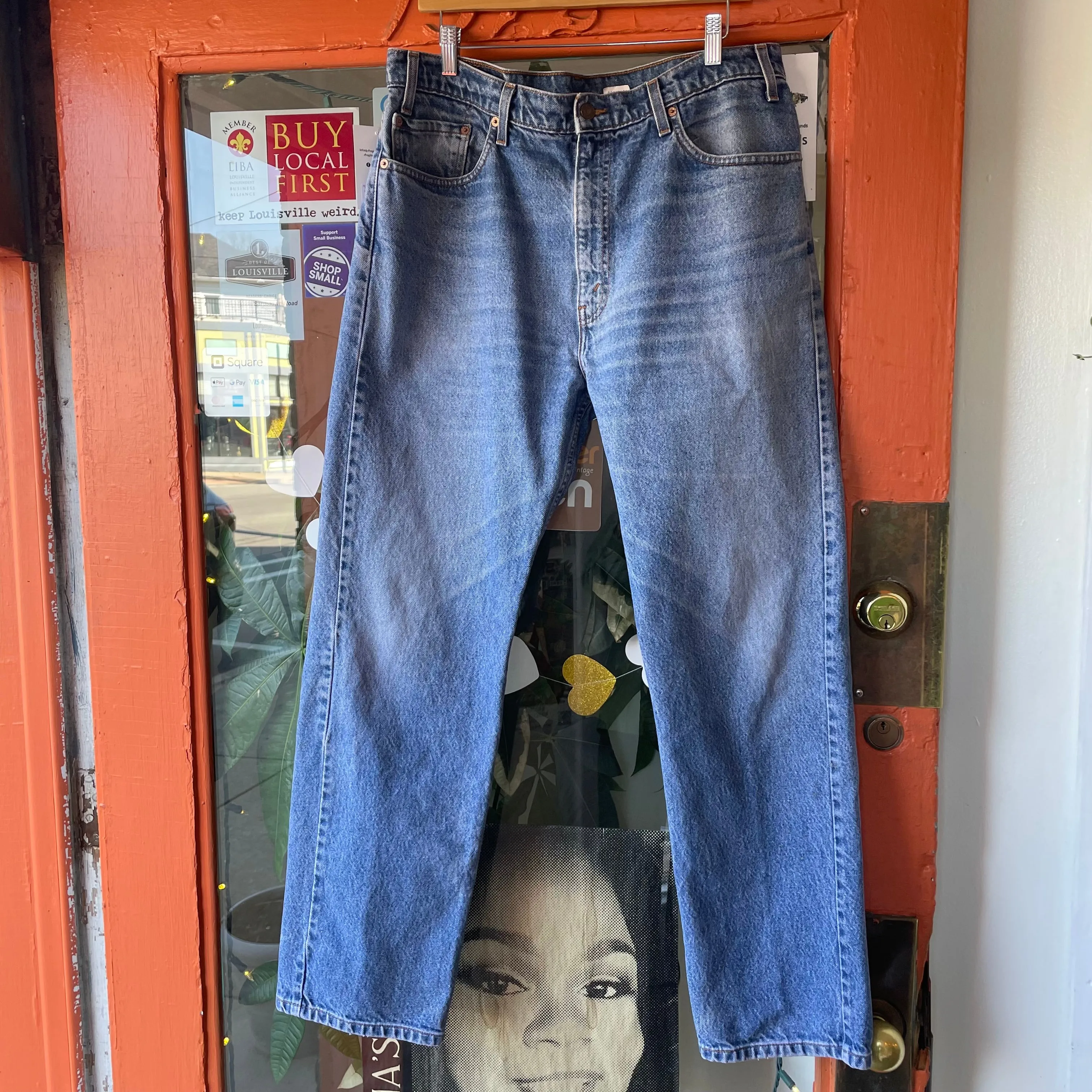 90s/00s Levi's 505 denim jeans / 36x32 (HT2410)