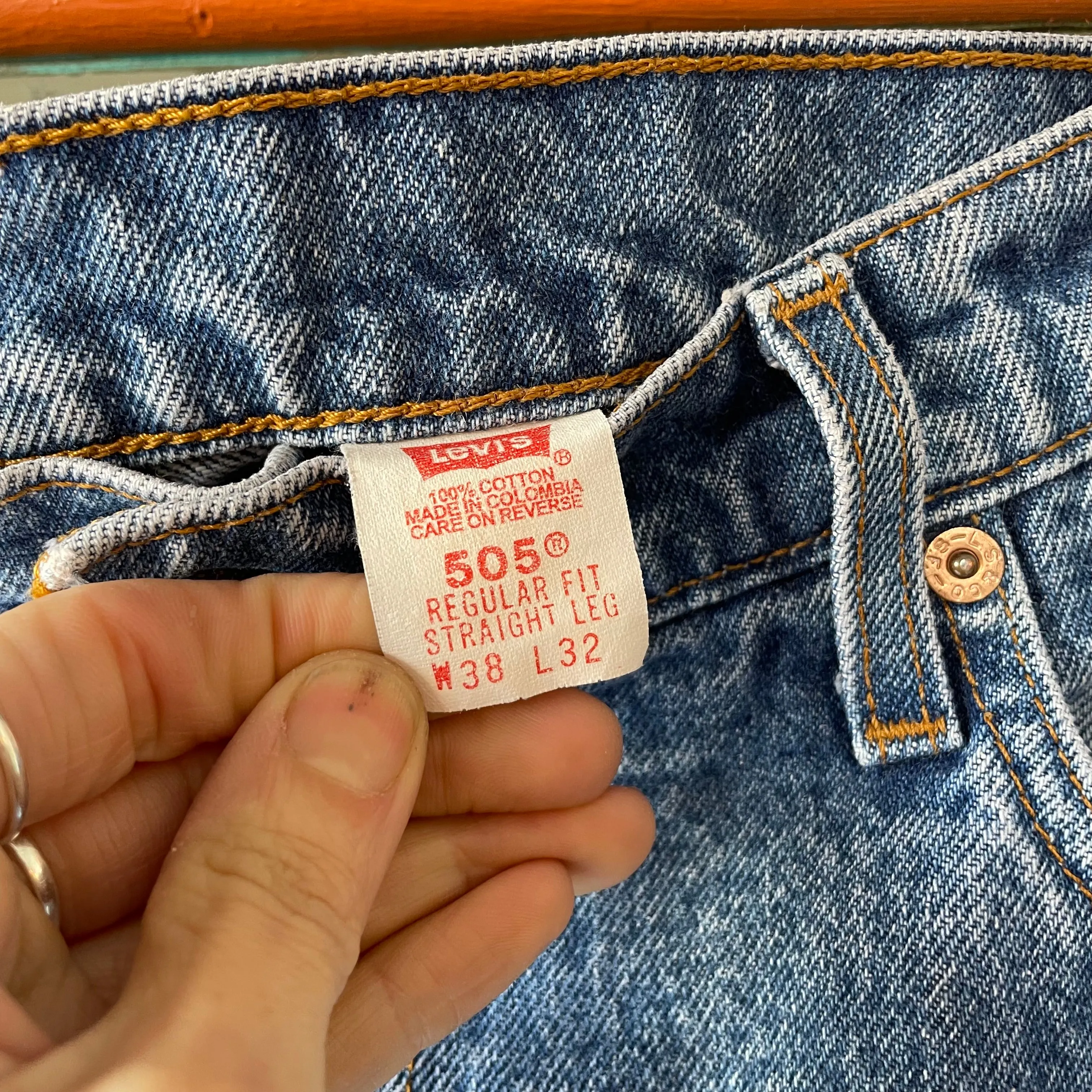90s/00s Levi's 505 denim jeans / 36x32 (HT2410)