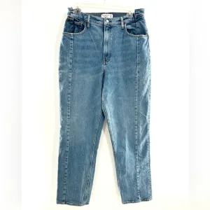 Abercrombie 90s Straight Leg Ultra High Rise Jeans