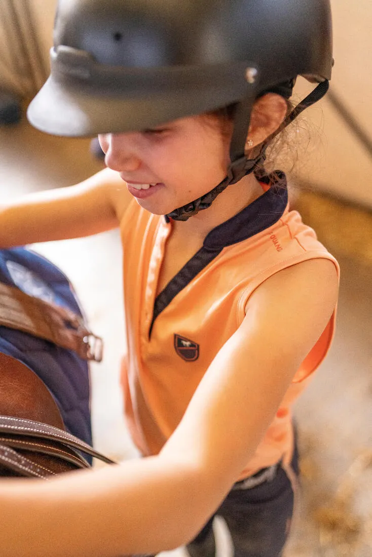 Adult and Kids' Horse Riding Helmet 100 - Black
