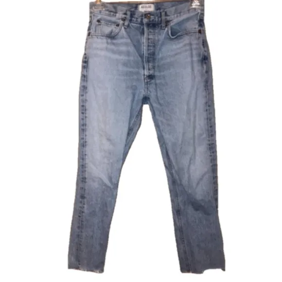 Agolde Riley High Rise Crop Jeans Size 28