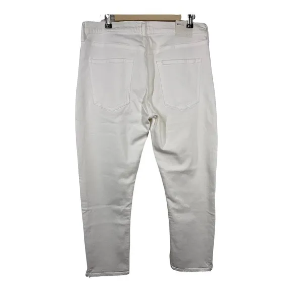 AGOLDE Womens Jeans Size‎ 32 Toni Mid Rise Straight Leg Glowed White NWT $158