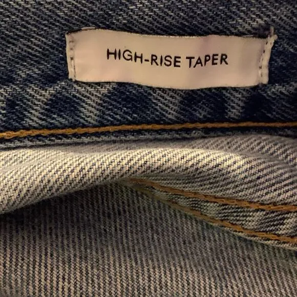 Agolde x Talula  High Rise Taper Jeans sz 28