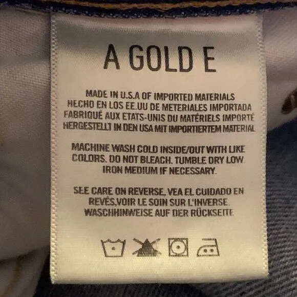 Agolde x Talula  High Rise Taper Jeans sz 28