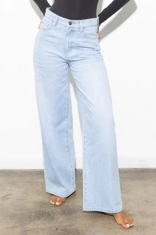 Alexa High Waisted Wide Leg Jeans