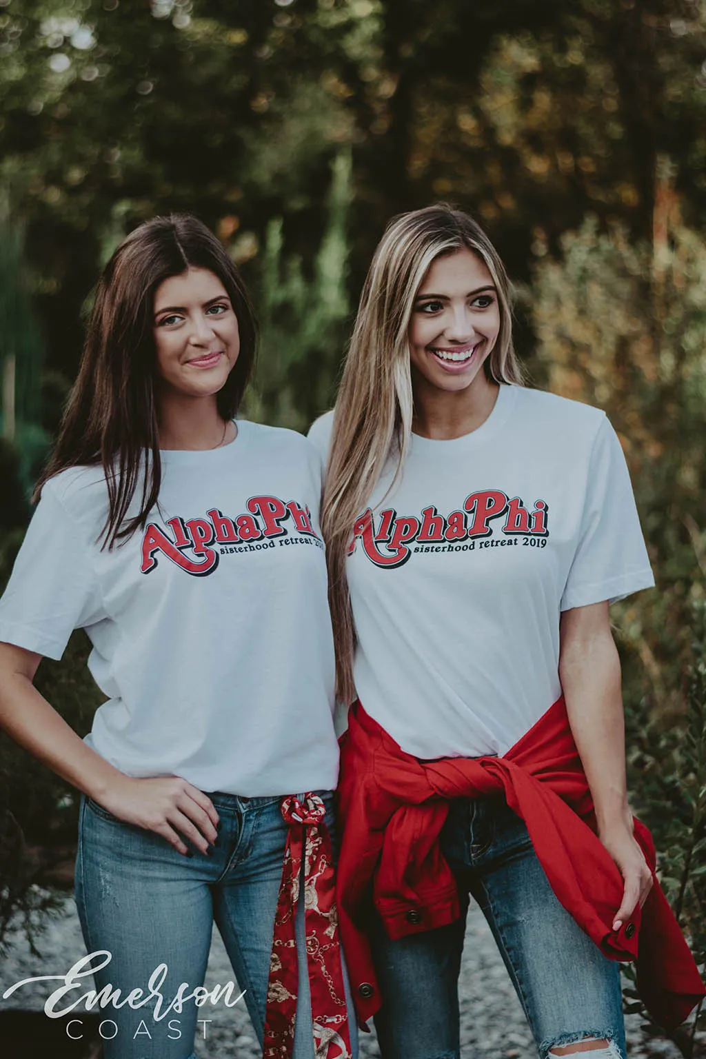 Alpha Phi Retro Sisterhood Retreat Tshirt