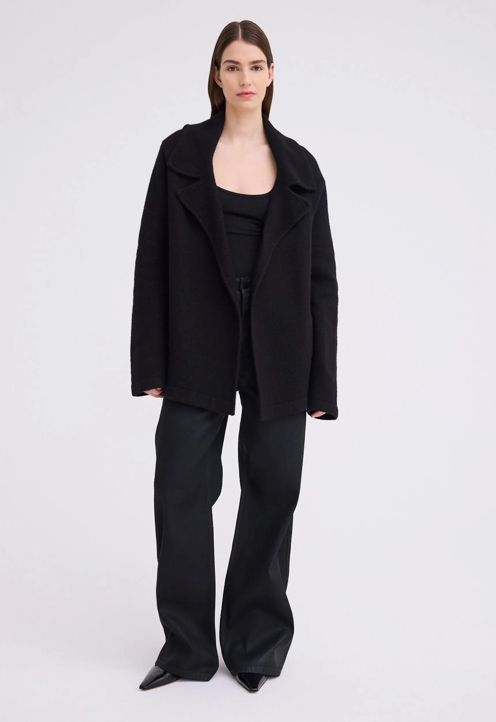 Alum Waxed Cotton Pant - Black