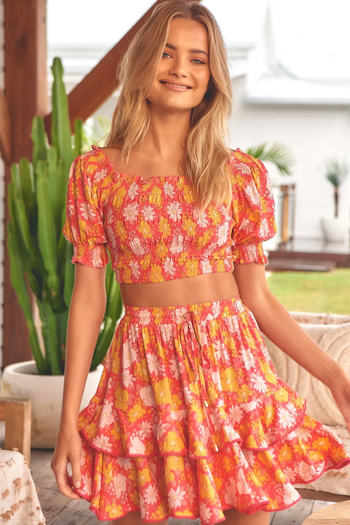 Amandine Cropped Top - Follow the Sun