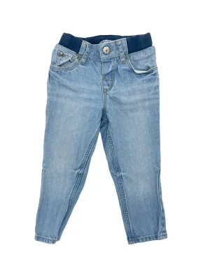 &denim “straight” jeans - 12-18m