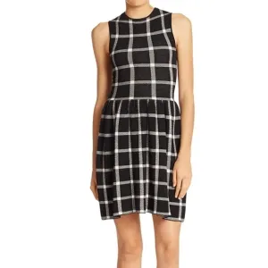 ANTHROPOLOGIE 4.Collective Mod Check Sweater Dress