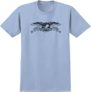 Anti Hero T-Shirt Basic Eagle - Powder Blue / Black