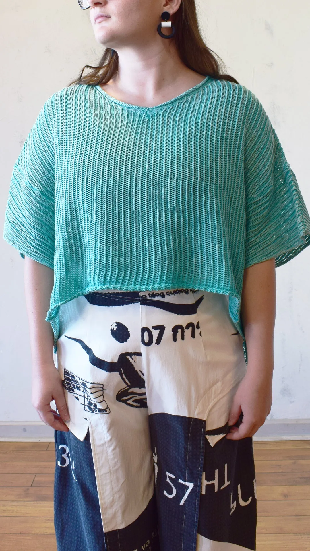 Aqua Cloud Pullover