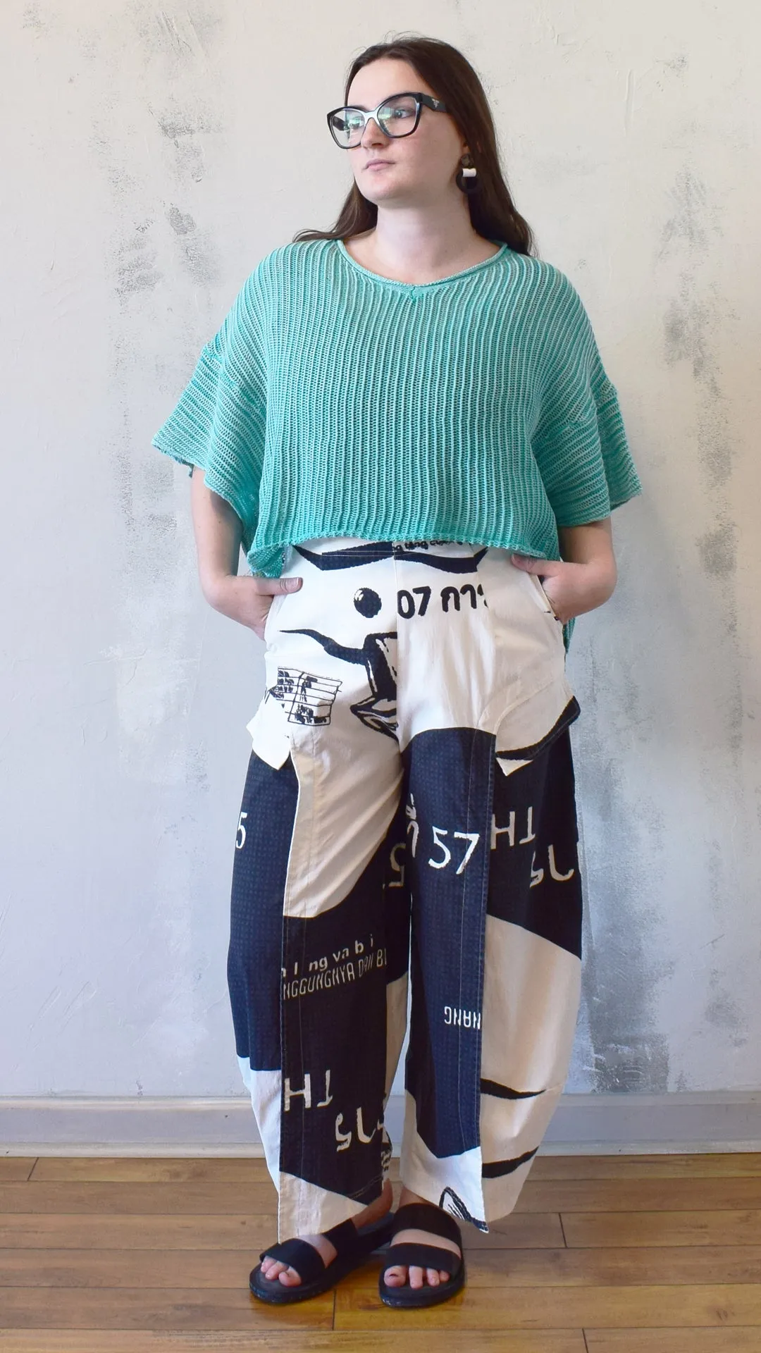 Aqua Cloud Pullover