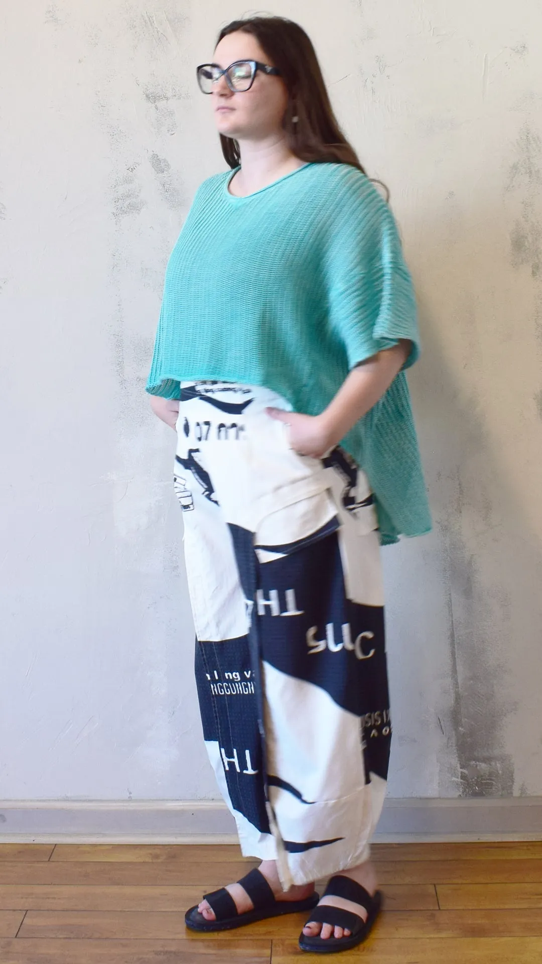 Aqua Cloud Pullover