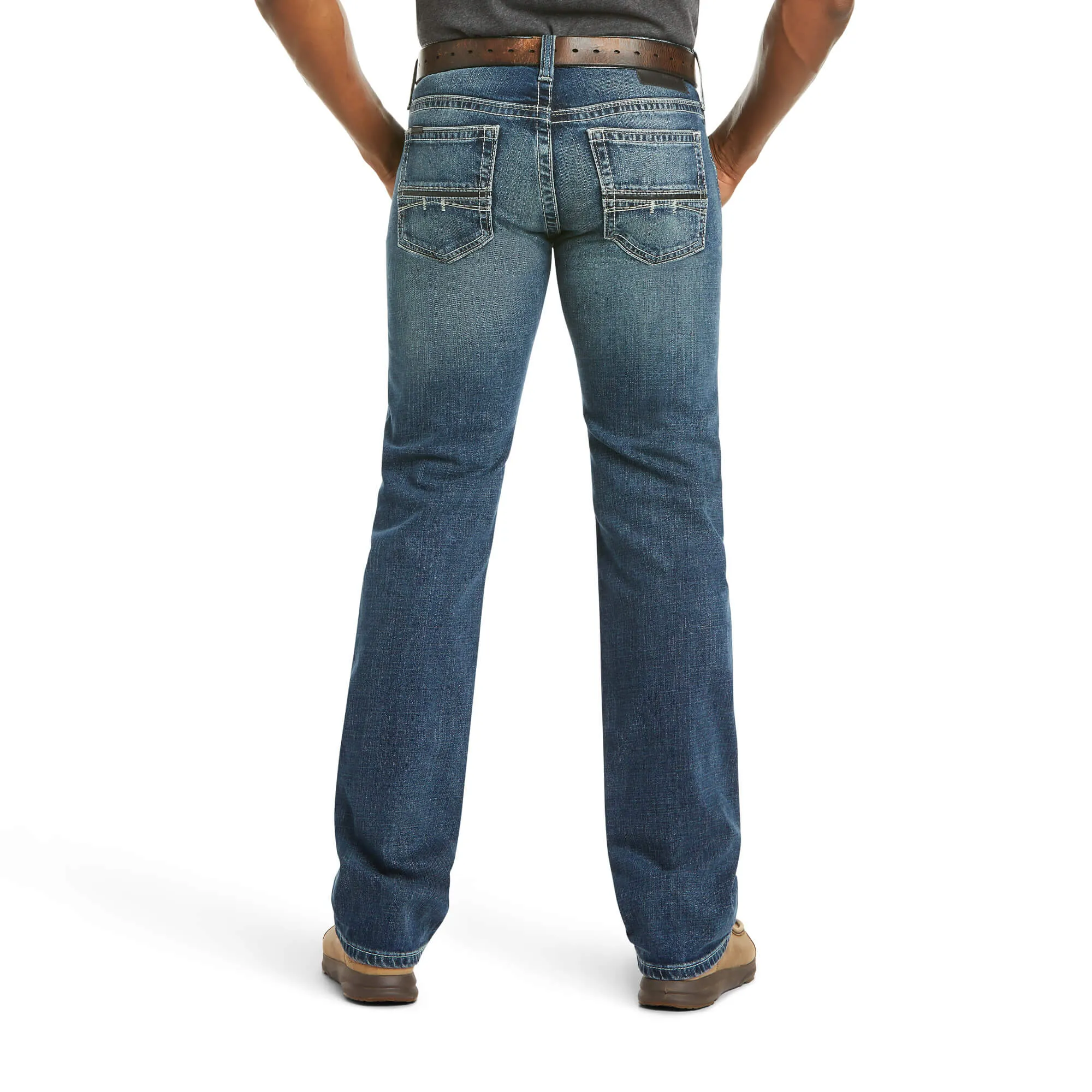 ARIAR M7 STRETCH COLTRANE STRAIGHT LEG JEAN - SILVERTON