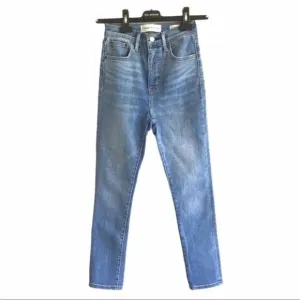ARITZIA Denim Forum Lola High Rise Skinny Denim Jeans Light Blue 24 / 26L