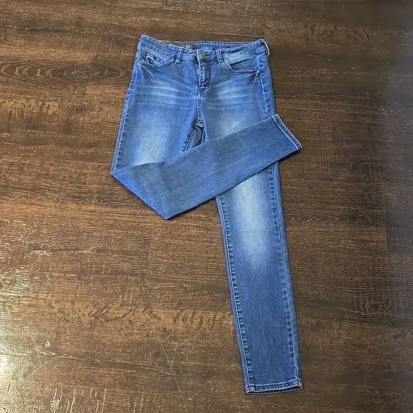 Armani Exchange Super Skinny High-waisted Blue Jeans