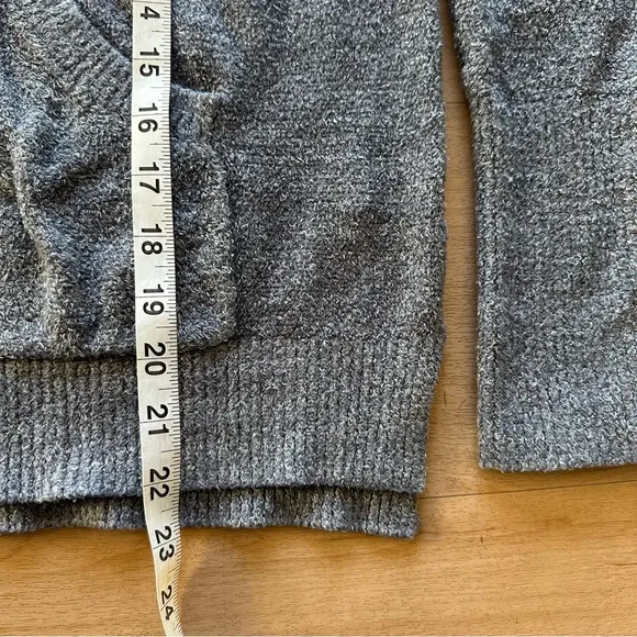 Barefoot Dreams Cozychic Lite Crewneck Sweatshirt Pullover Front Pocket A350626