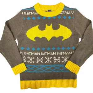 Batman Boy's Sweater Child Size 7-8