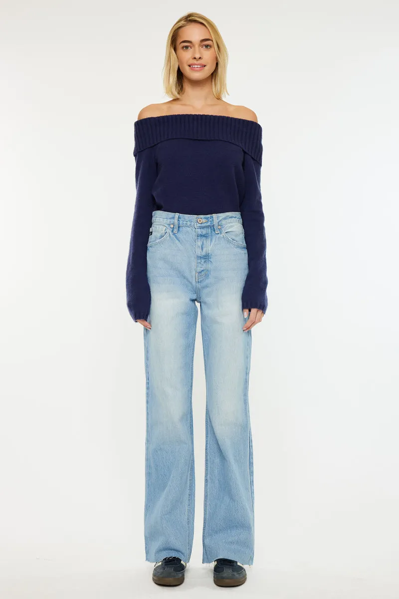 Becca High Rise 90's Flare Jeans