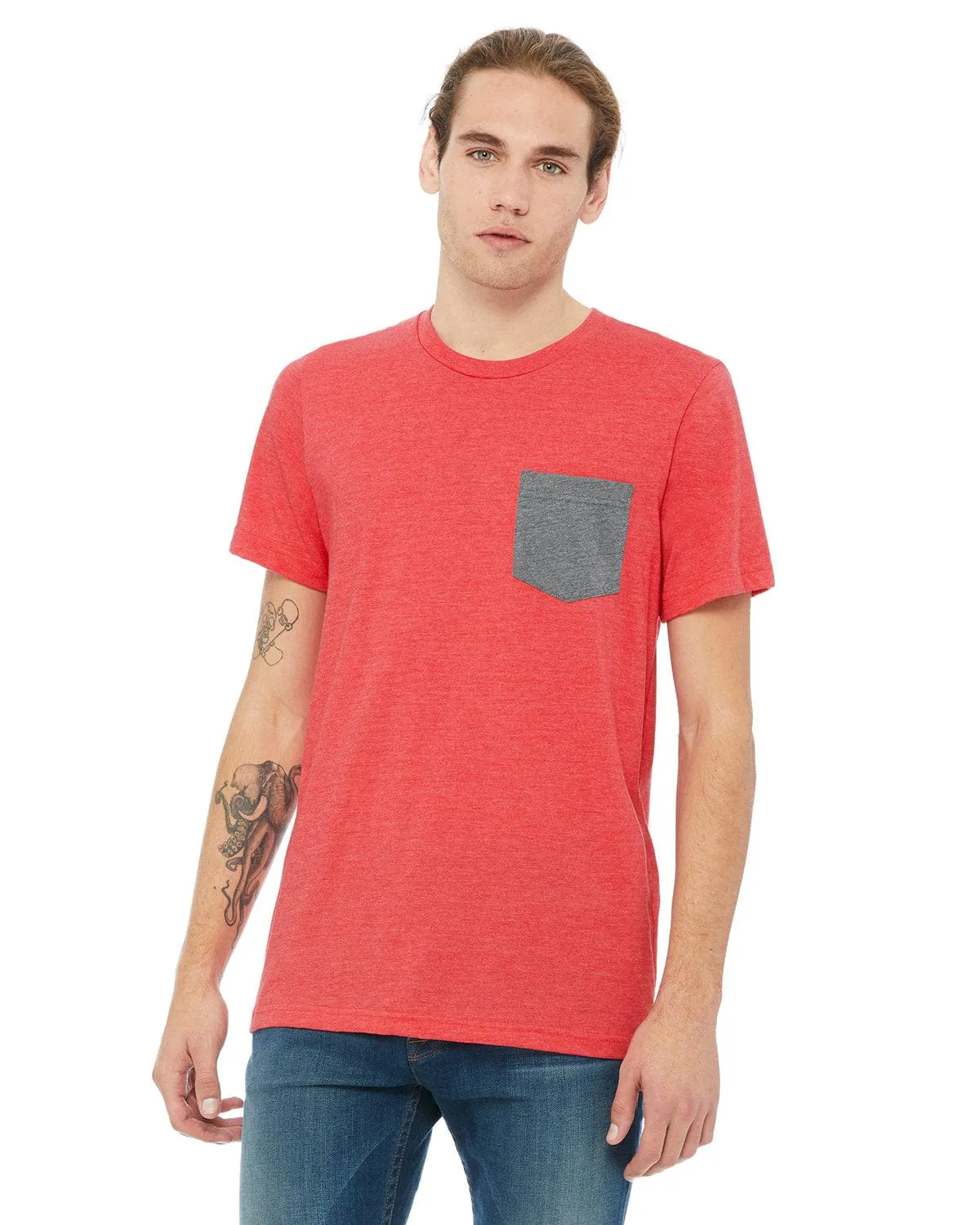Bella Canvas Jersey Pocket T-Shirt