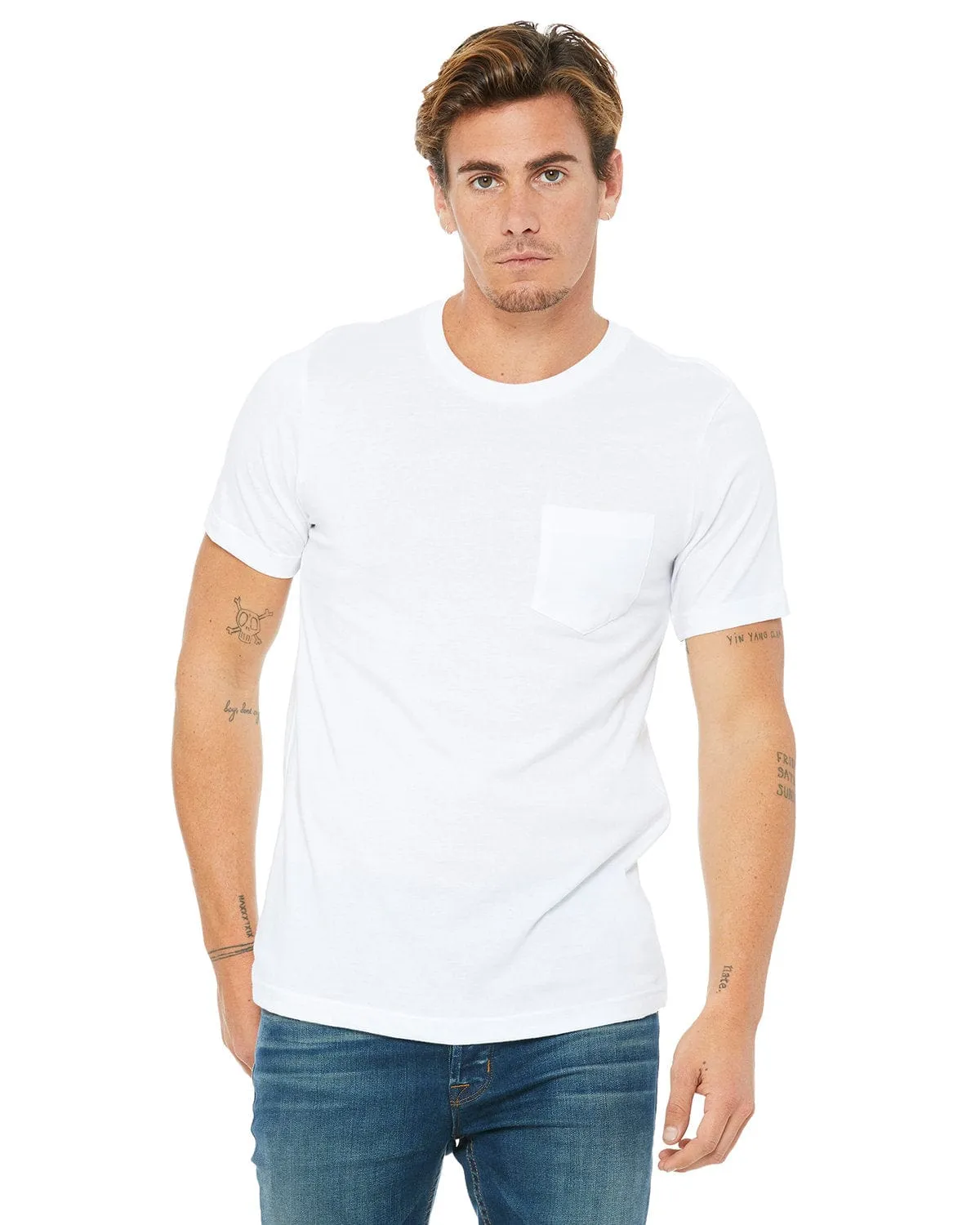 Bella Canvas Jersey Pocket T-Shirt