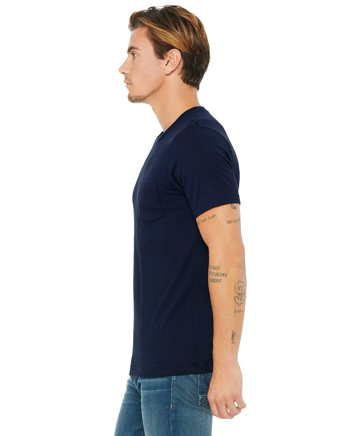 Bella Canvas Jersey Pocket T-Shirt