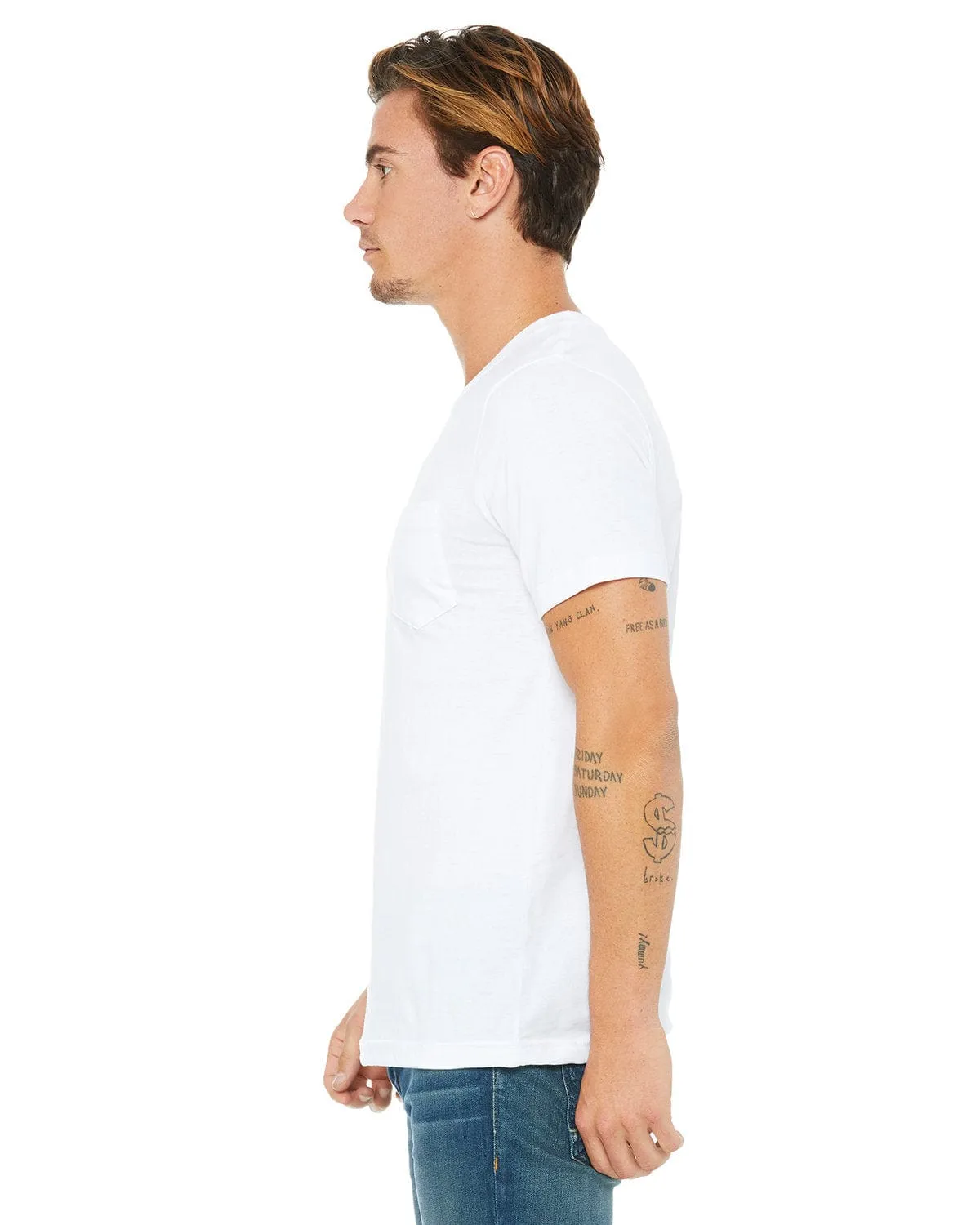 Bella Canvas Jersey Pocket T-Shirt