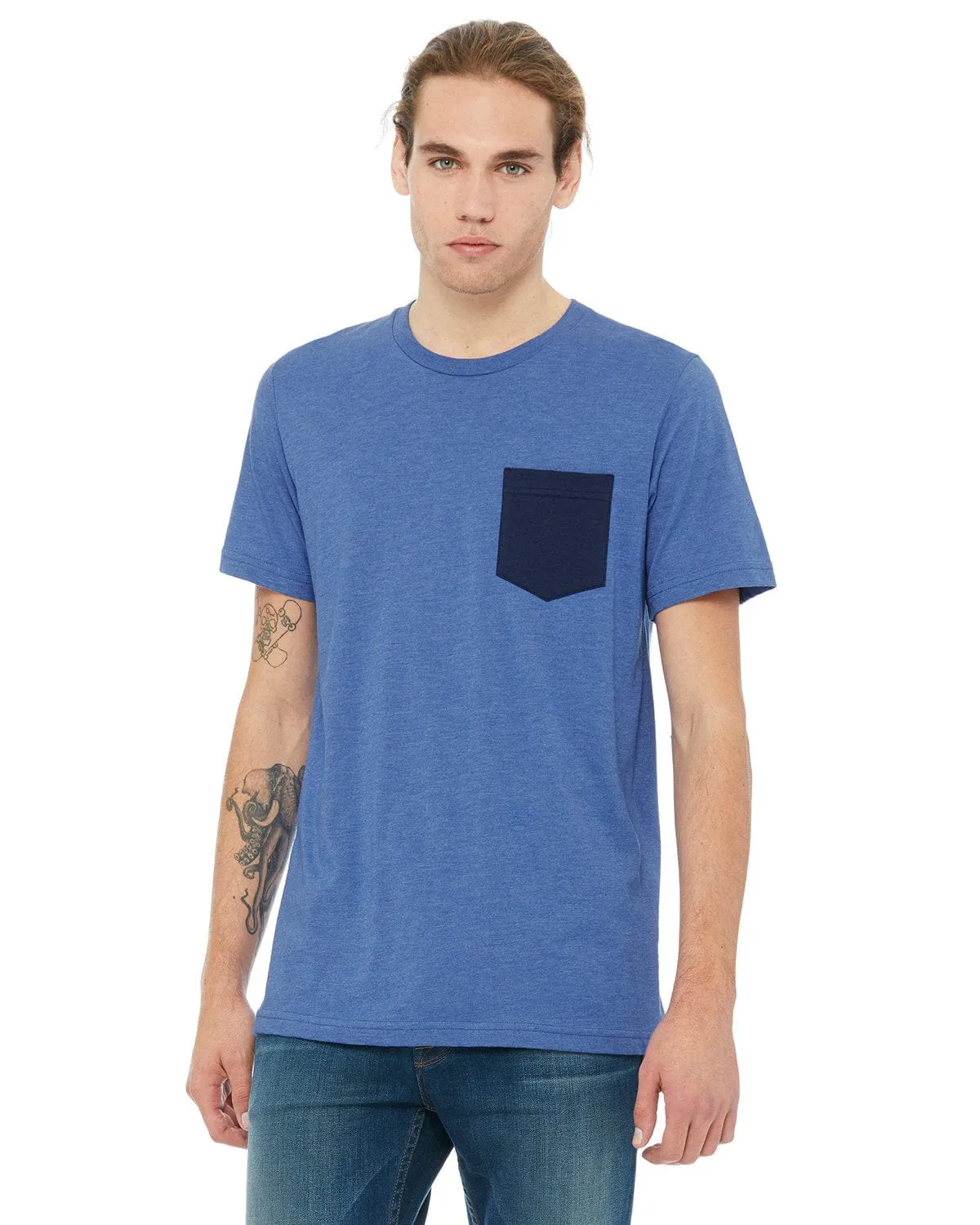Bella Canvas Jersey Pocket T-Shirt