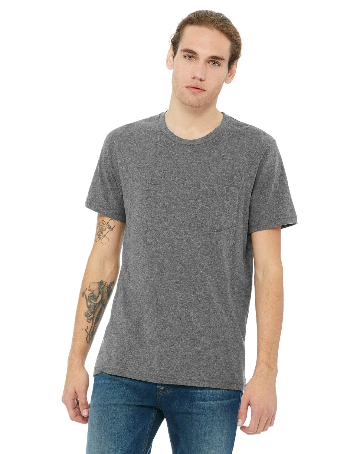 Bella Canvas Jersey Pocket T-Shirt