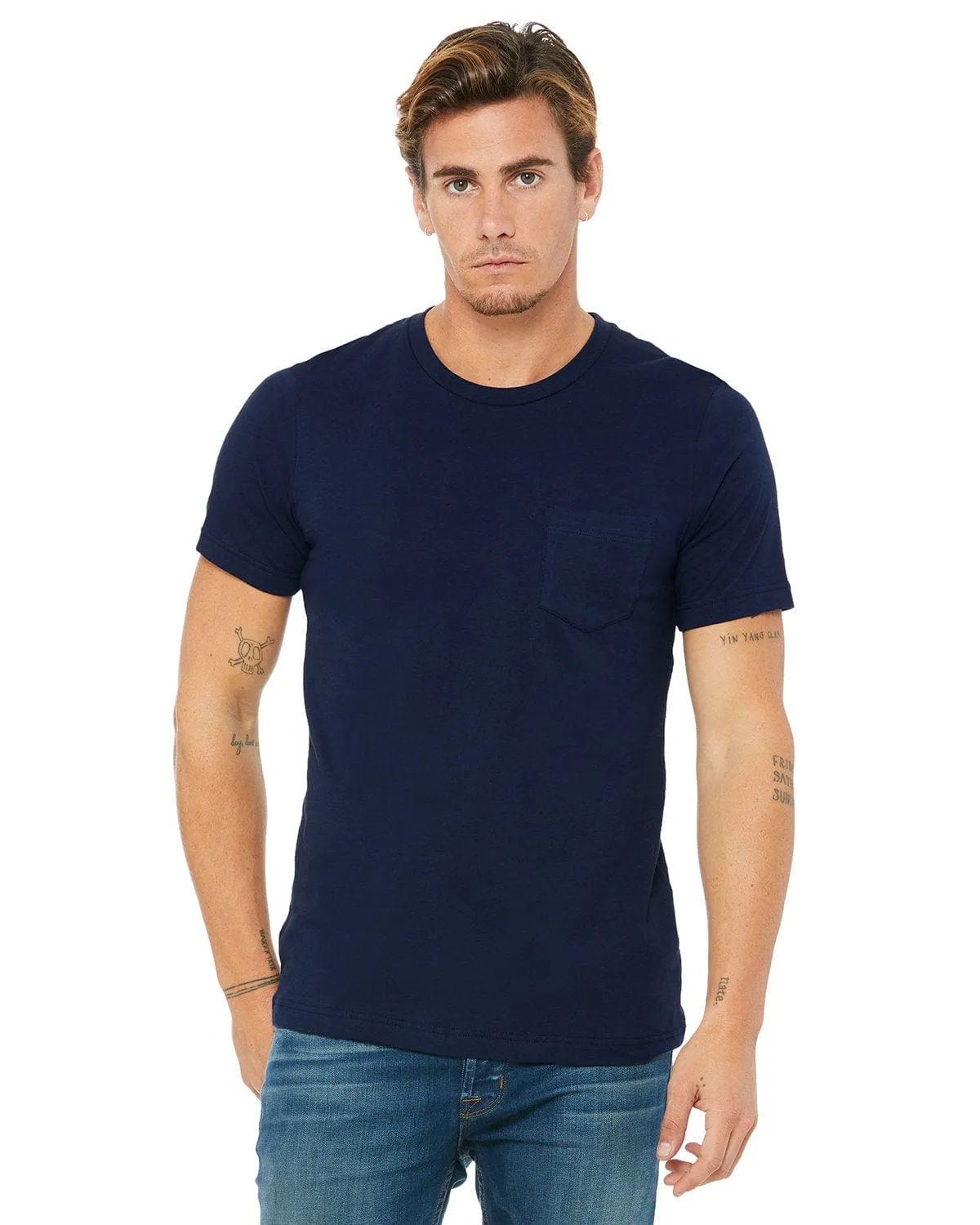 Bella Canvas Jersey Pocket T-Shirt