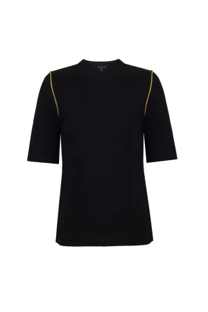 BICYCLE NECK KNITWEAR BLACK