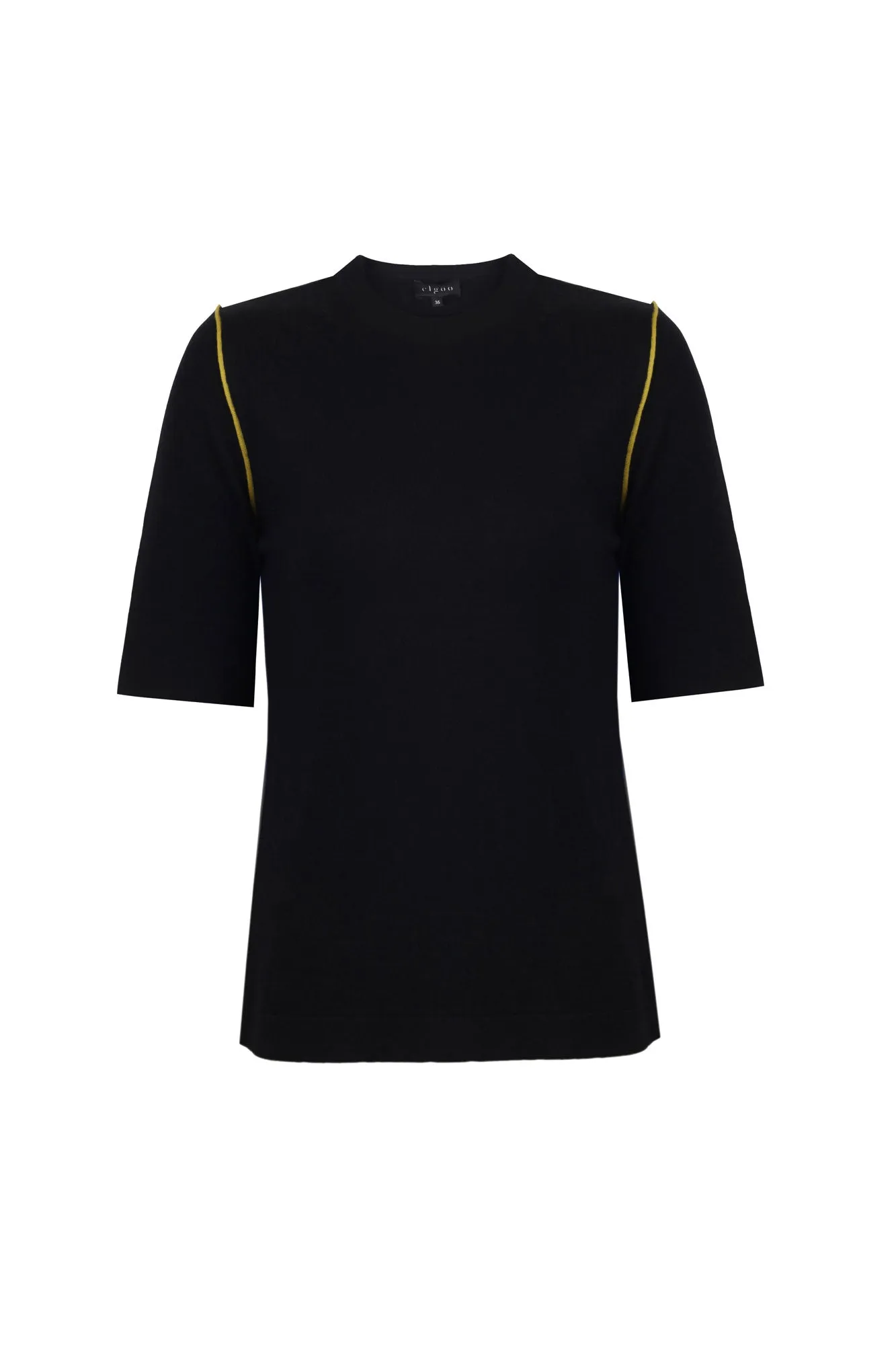 BICYCLE NECK KNITWEAR BLACK