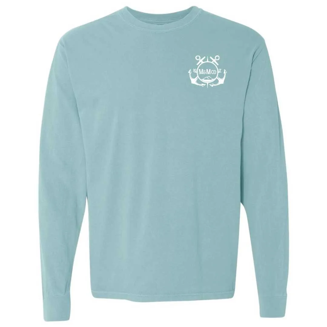 Black Harbor Long Sleeve T-Shirt (Chalky Mint)