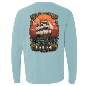 Black Harbor Long Sleeve T-Shirt (Chalky Mint)