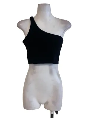 Black One Shoulder Top