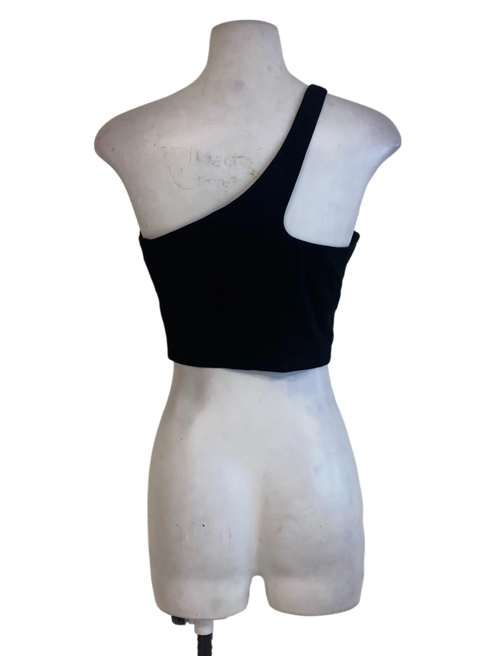 Black One Shoulder Top