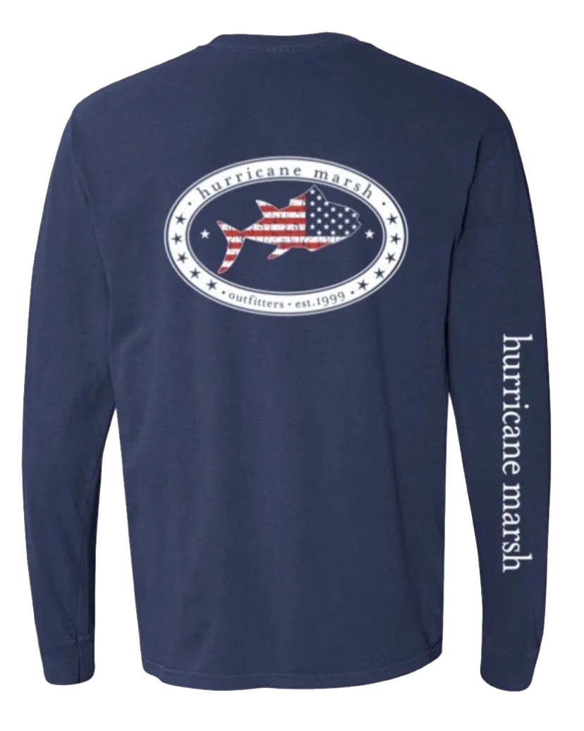 Bluefin Patriotism Long Sleeve T-Shirt