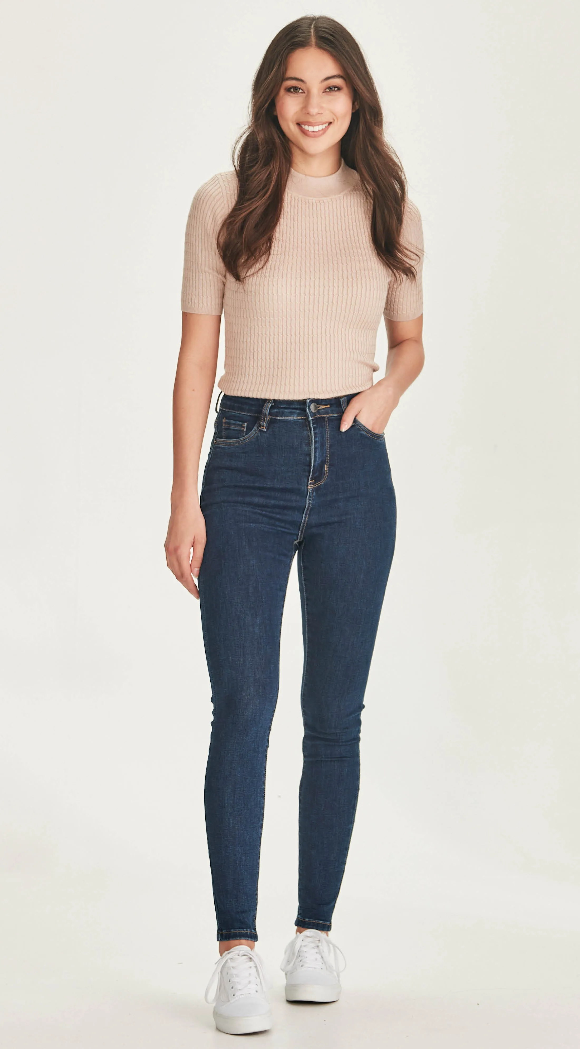 BOWIE | Ankle Grazer Indigo Jean