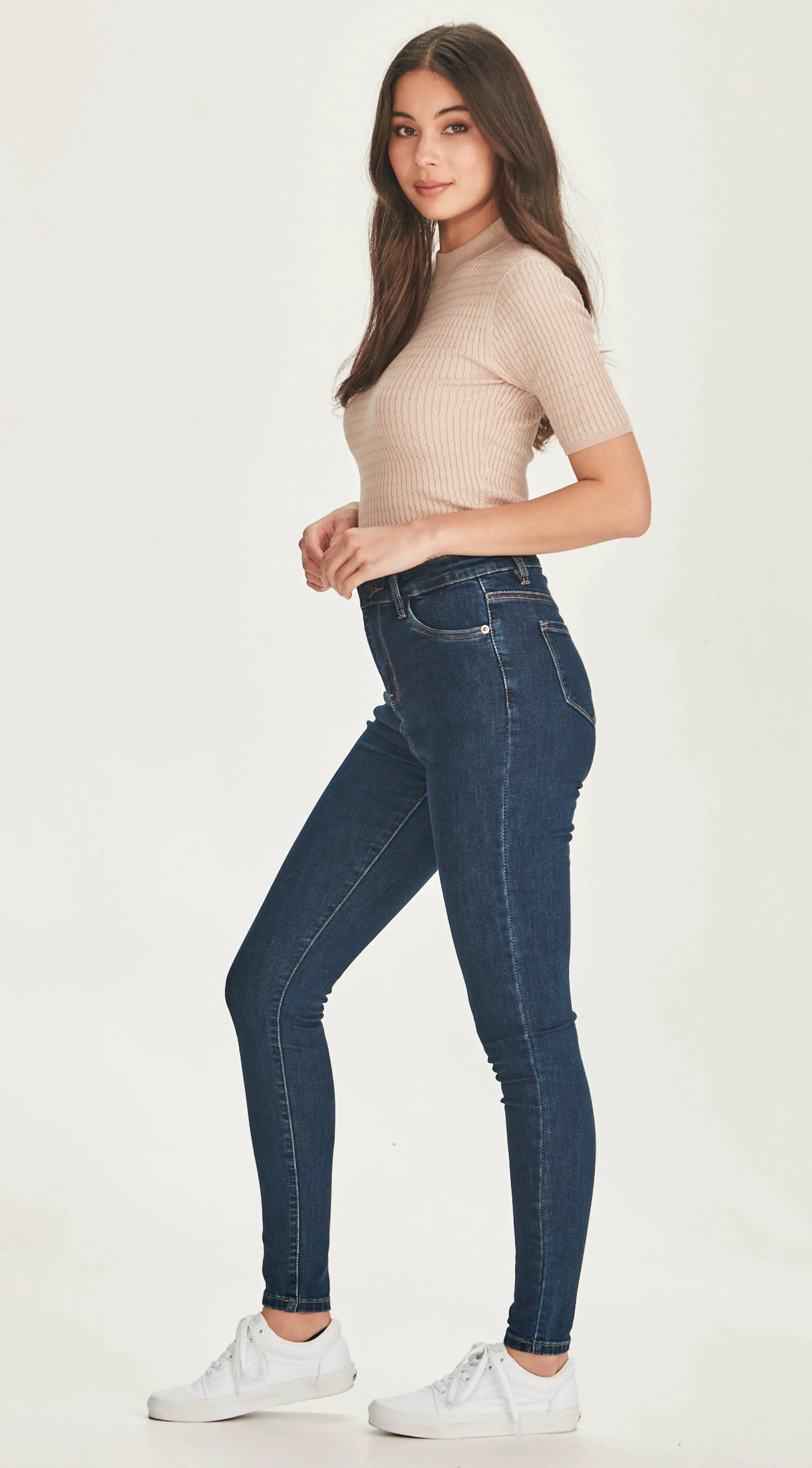 BOWIE | Ankle Grazer Indigo Jean