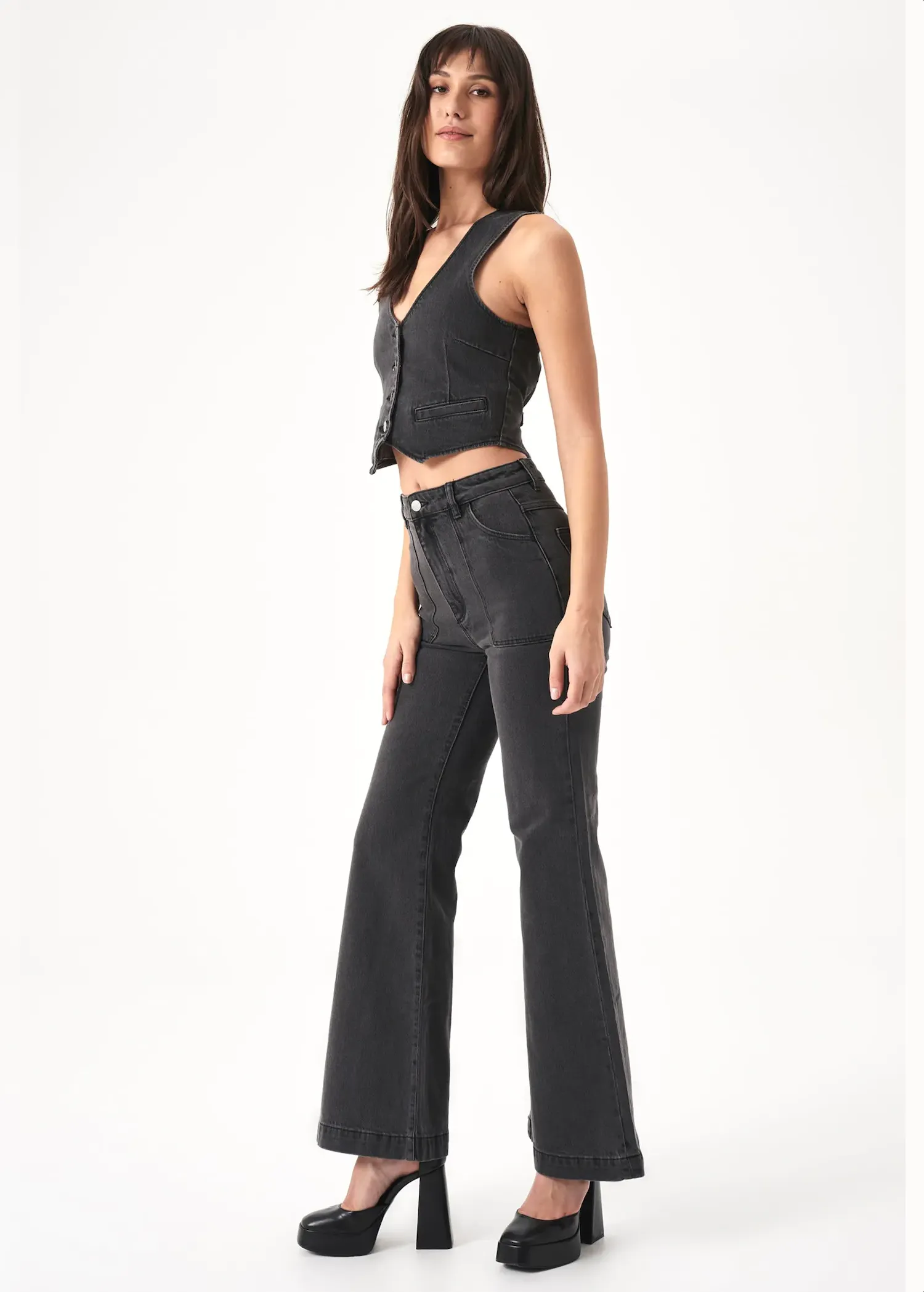 Brad Black Denim Eastcoast Flares