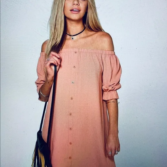 BRAND NEW ANSELF OFF SHOULDER DRESS👗