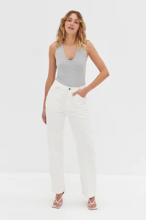 Brooke Bodysuit - Grey