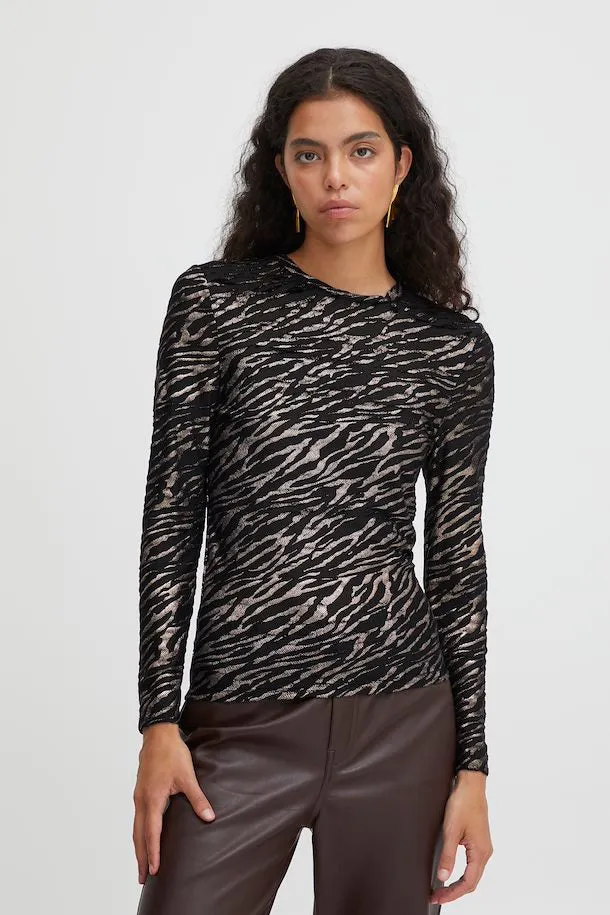b.young black and gold long sleeve tee